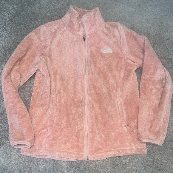North Face Women's Osito Fleece Jacket Pink Medium - Picture 4 of 11